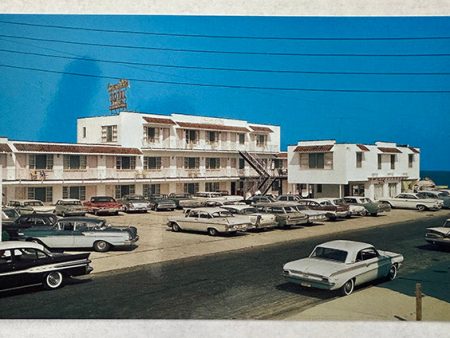 Conca D Or Motel, 1950 s or 1960 s Postcard, Wildwood Crest, New Jersey Discount