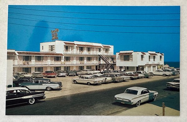 Conca D Or Motel, 1950 s or 1960 s Postcard, Wildwood Crest, New Jersey Discount