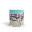 Jolly Roger Motel, Wildwood, NJ - 1960 s Tennis Court - Mug Hot on Sale