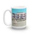 Jolly Roger Motel, Wildwood, NJ - 1960 s Tennis Court - Mug Hot on Sale