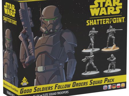 Star Wars: Shatterpoint – Good Soldiers Follow Orders Squad Pack Hot on Sale