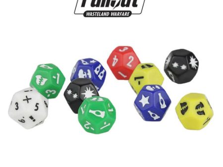 Fallout Wasteland Warfare: Extra Tabletop Dice Set Online Sale