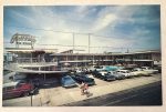 Caribbean Motel, 1960 s Postcard, Motel Exterior, Wildwood Crest NJ on Sale