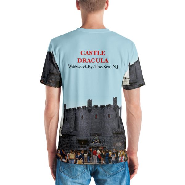 Castle Dracula in Wildwood, NJ from the 1970 s - Men s T-Shirt Overall Printed Supply