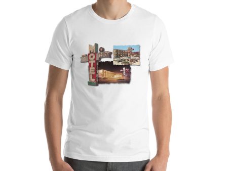 24th Street Motel Neon Signs of the 1960 s, Wildwood, NJ - Short-Sleeve Unisex T-Shirt Discount