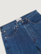 Mid Wash Classic Five Pocket Jeans Online Hot Sale