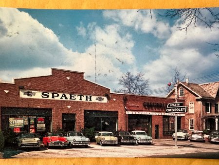 Spaeth Chevrolet Inc, 1950 s Postcard, Philadelphia, PA Cheap