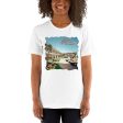 Caribbean Motel in the 1960 s - Short-Sleeve Unisex T-Shirt Cheap