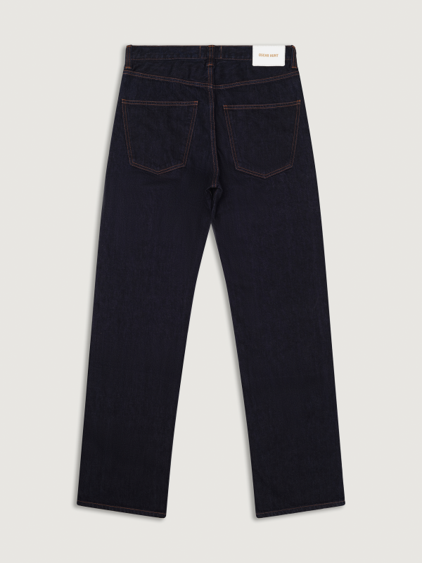 Dark Wash Classic Five Pocket Jeans Online