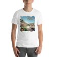 Caribbean Motel in the 1960 s - Short-Sleeve Unisex T-Shirt Cheap