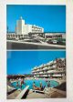 Pan American Motor Inn, 1960 s 2 Picture Postcard of the Pool & Exterior, Wildwood Crest, NJ Online