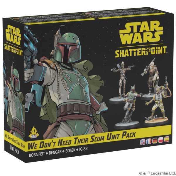 Star Wars: Shatterpoint - We Don’t Need Their Scum Unit Pack Online Sale