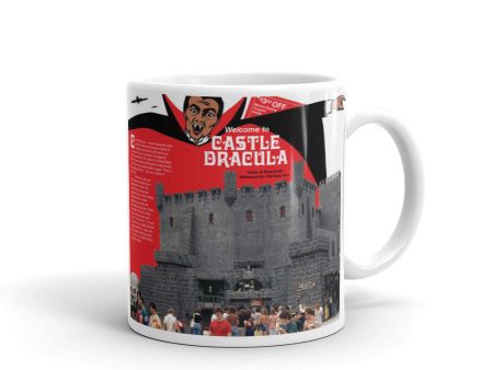 Castle Dracula 1970 s Brochure Cover, Wildwood, NJ - Mug. Online now