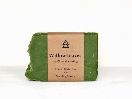 Handmade Soap Bar | Willow Leaves by Lesley Assu Sale