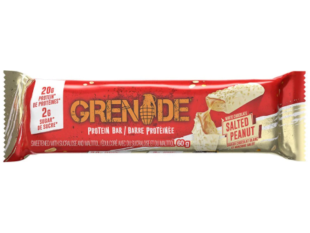 Grenade - Carb Killa - White Chocolate Salted Peanut - 1 Bar Supply