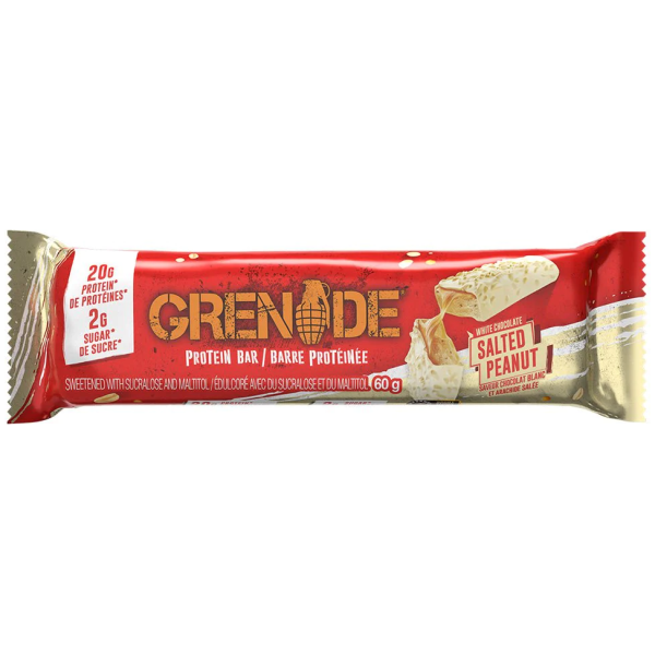 Grenade - Carb Killa - White Chocolate Salted Peanut - 1 Bar Supply