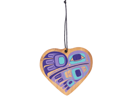 Wooden Ornament | Hummingbird Heart by Gordon White Online