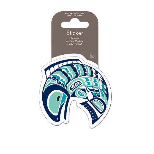 Sticker | Salmon by Mervin Windsor Hot on Sale