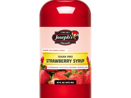 Joseph s - Sugar Free Syrup - Strawberry - 16 oz For Discount