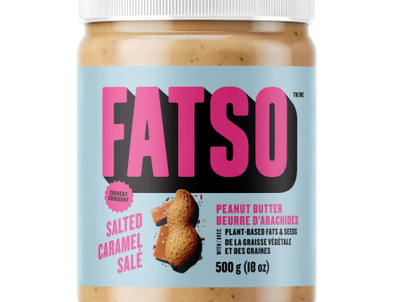 Fatso - Peanut Butter - Salted Caramel - 500g Online Hot Sale