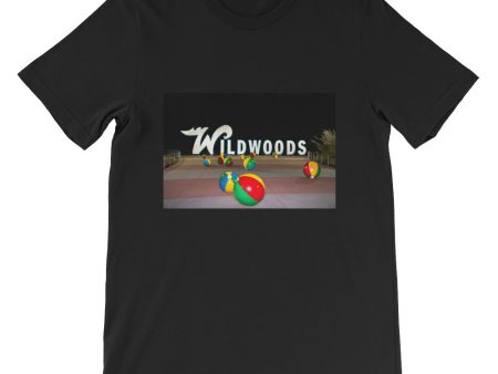 Wildwood s Sign on the Boardwalk in Wildwood, NJ - Not Retro, Still Cool! - Short-Sleeve Unisex T-Shirt Online