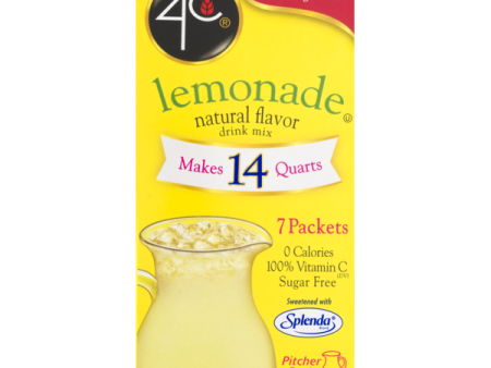 4C Pitcher Pack Drink Mix - Lemonade - 7 packets For Sale