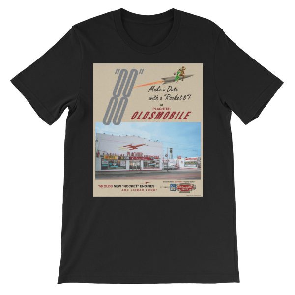 1959 Plachter Oldsmobile - Unisex Short Sleeve T-Shirt Online Hot Sale