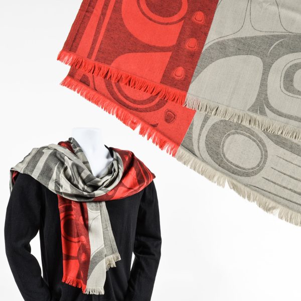 Polyester Jacquard Shawl | Raven by Kelly Robinson Online Sale