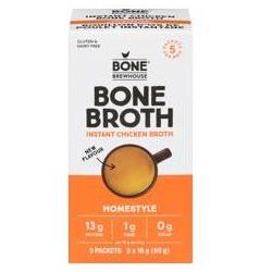 Bone Brewhouse - Instant Chicken Bone Broths - Homestyle - 5 Packets Online Sale