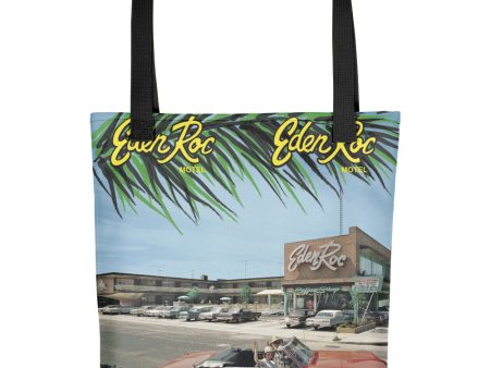 Eden Roc Motel, Wildwood, NJ 1960 s Brochure Cover on a Tote Bag Sale