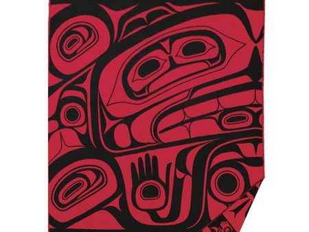 Woven Acrylic Blanket | Treasure of Our Ancestors by Donnie Edenshaw Sale