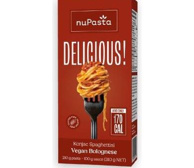 NuPasta Pasta with Sauce - Bolognese - 310g Online now