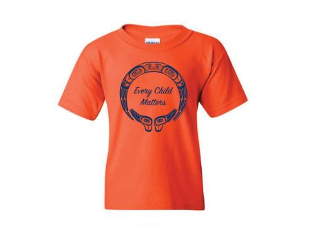 Every Child Matters Orange Youth T-shirt by Morgan Asoyuf Hot on Sale