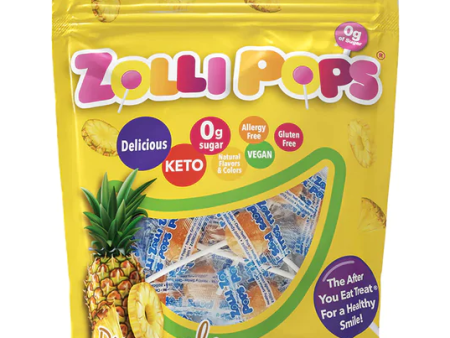 Zolli - Zaffi Pops - Pineapple - 3.1oz Fashion