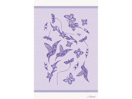 Woven Cotton Towel | Hummingbird by Simone Diamond Online