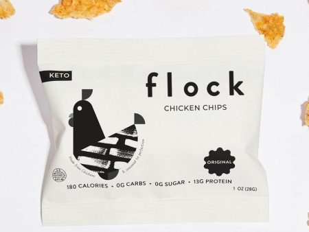 Flock - Chicken Chips - Original - 1 oz For Discount