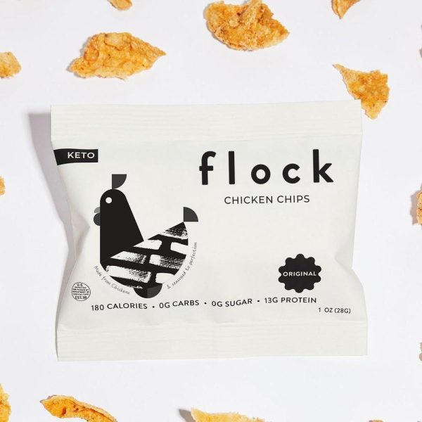 Flock - Chicken Chips - Original - 1 oz For Discount