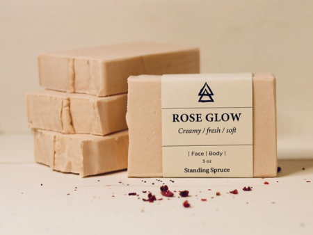 Handmade Soap Bar | Rose Glow by Lesley Assu Fashion