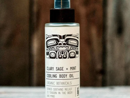 C IKWAH (Clary Sage & Mint) Body Oil by Bear Essential Oils on Sale