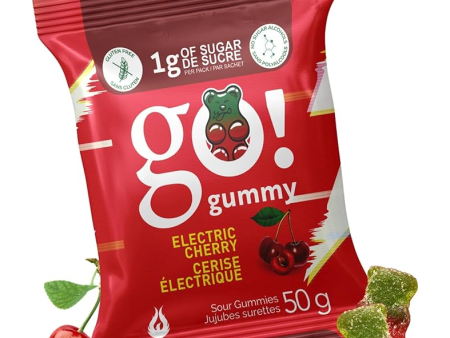 Go Nutrition - Go Gummy -  Electric Cherry - 50g Fashion