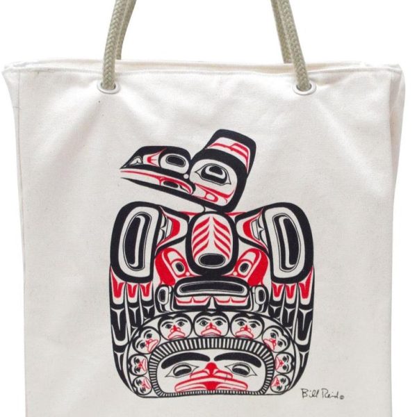 Eco Tote Bag | Children of the Raven by Bill Reid Cheap