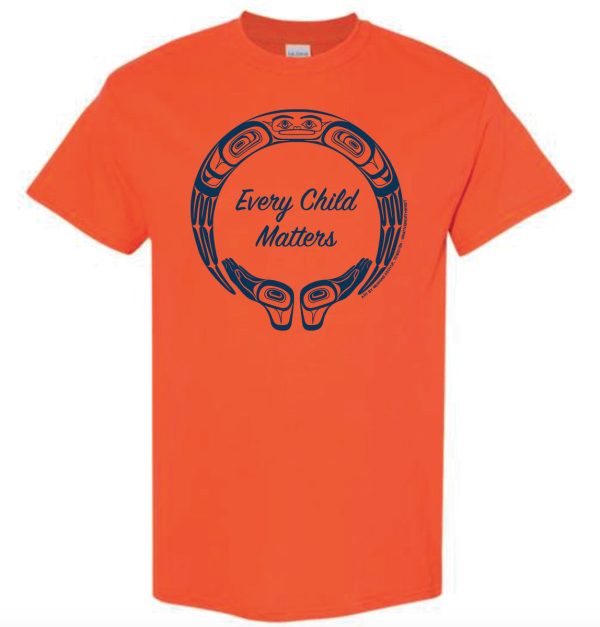 Every Child Matters Orange T-shirt by Morgan Asoyuf For Discount