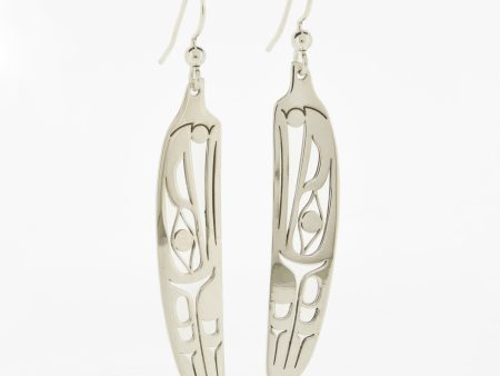 Sterling Silver Earrings | Raven and the Light by Grant Pauls For Discount