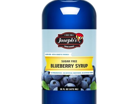 Joseph s - Sugar Free Syrup - Blueberry - 16 oz Online