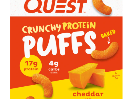 Quest Crunchy Protein Puffs - Cheddar - 28.5g Sale