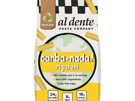 Al Dente - Carba-Nada - Rigatoni - 12 oz Fashion