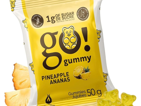 Go Nutrition - Go Gummy -  Pineapple - 50g Cheap