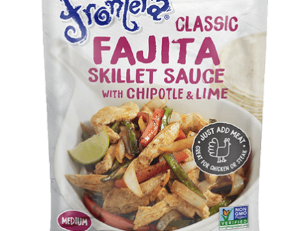 *(Best Before 22 Feb, 25) Frontera - FAJITA Skillet Sauce - Classic - Medium - 226 mL For Sale