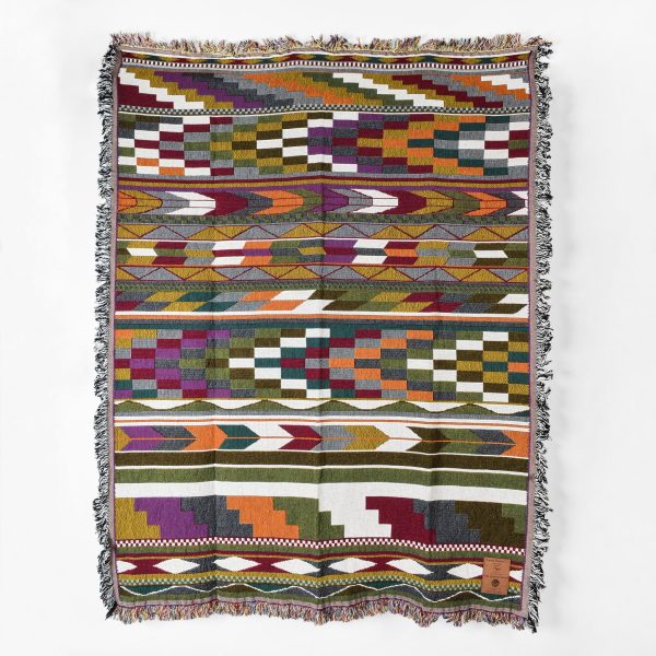 Cotton Tapestry Blanket | Ten by Debra and Robyn Sparrow Fashion