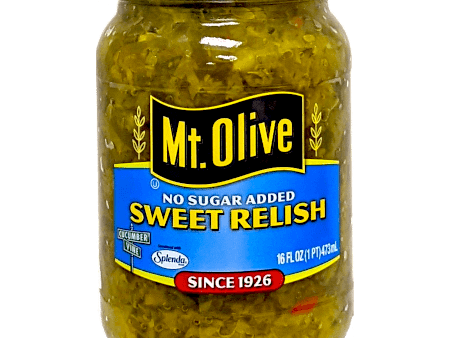 Mt. Olive - Sugar Free - Sweet Relish - 16 fl oz Online Hot Sale